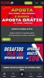 Placard de bónus de boas-vindas