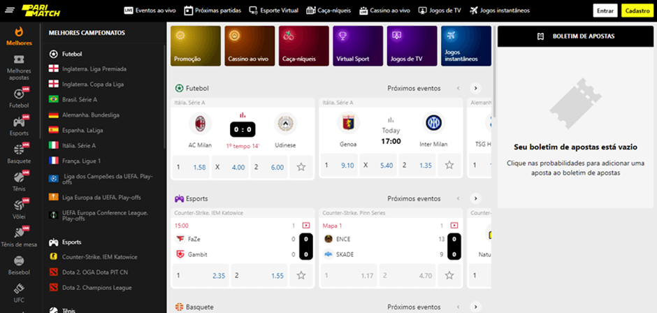 Parimatch, Apostasdesportivas TV