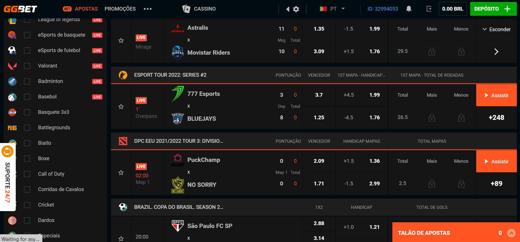 GGbet, apostasdesportivas.tv