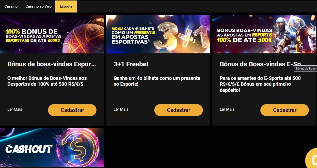 Goldenbet Bônus de Boas-vindas