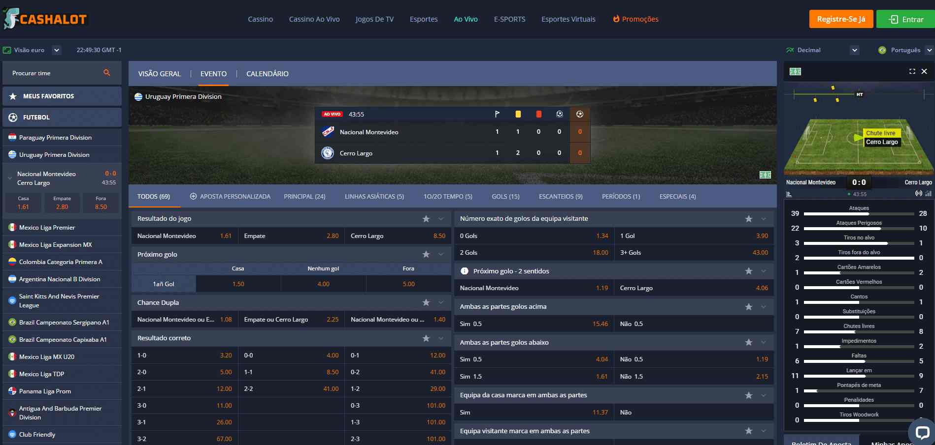 Cashalot.bet casa de apostas