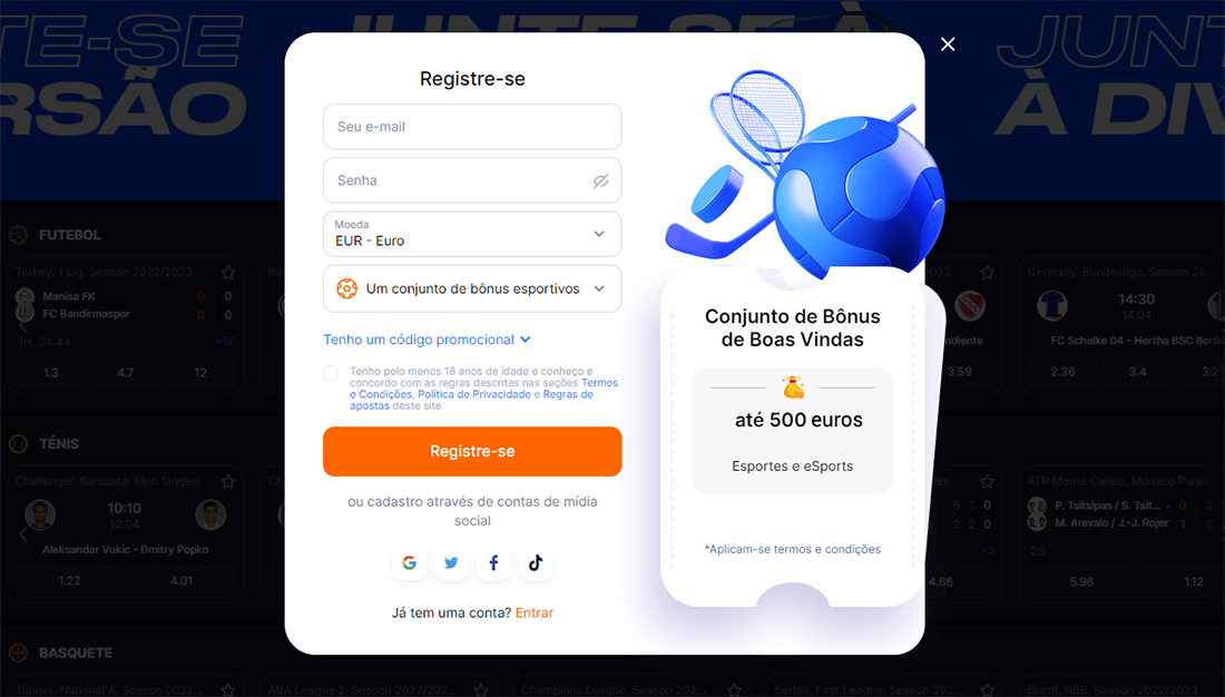 Registo Vulkan Bet Portugal