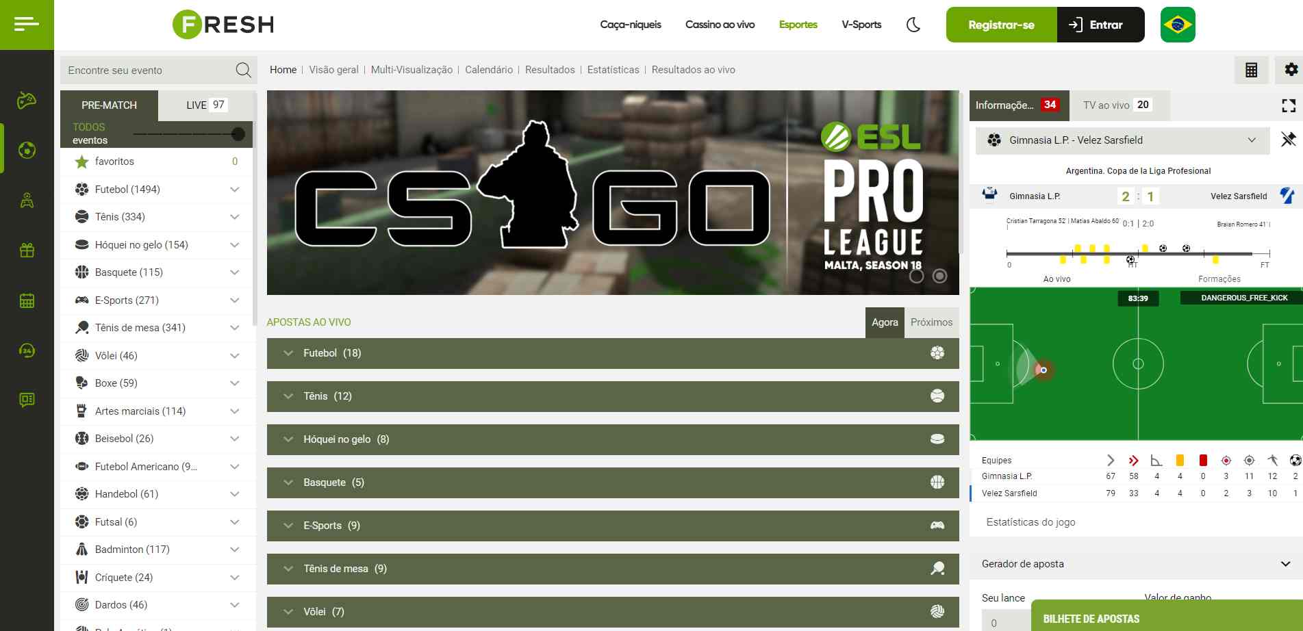 Análise Fresh Casino