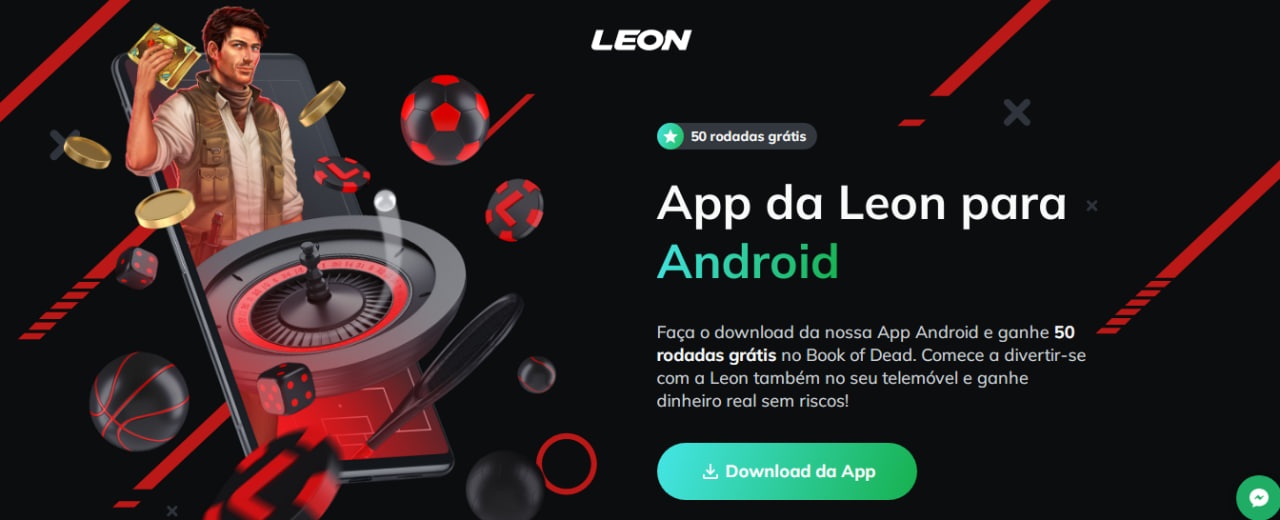 aplicação móvel da Leonbet