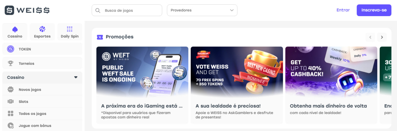 casa de apostas Weiss.bet