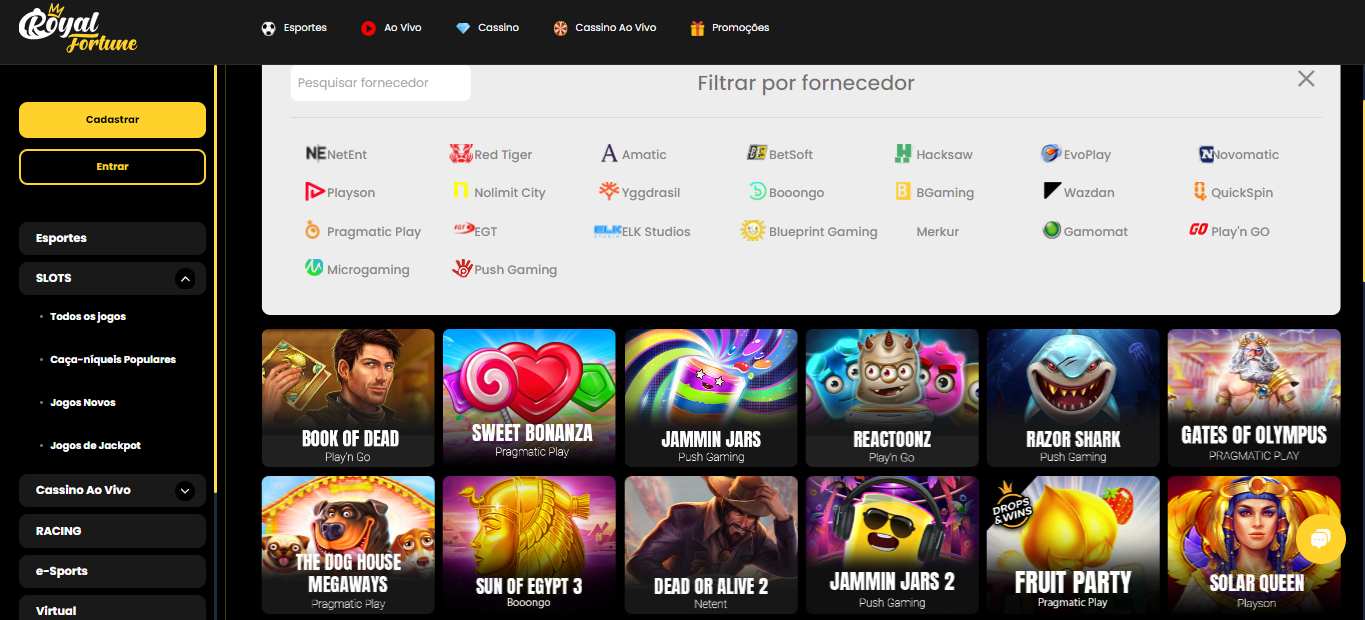 Royal Fortune Casino Jogos Portugal, apostasdesportivas.tv