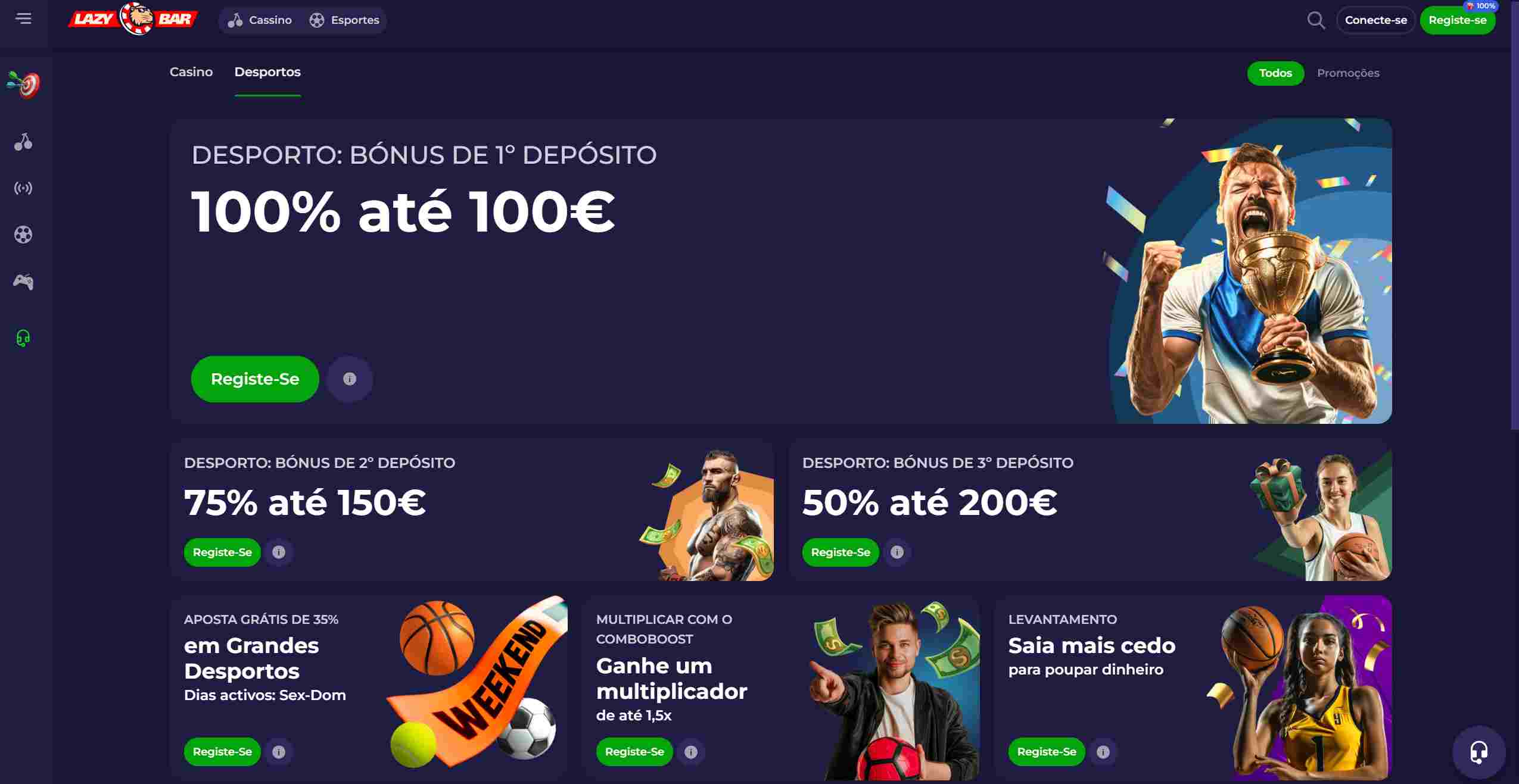 bonuses sport lazybar apostasdesportivas