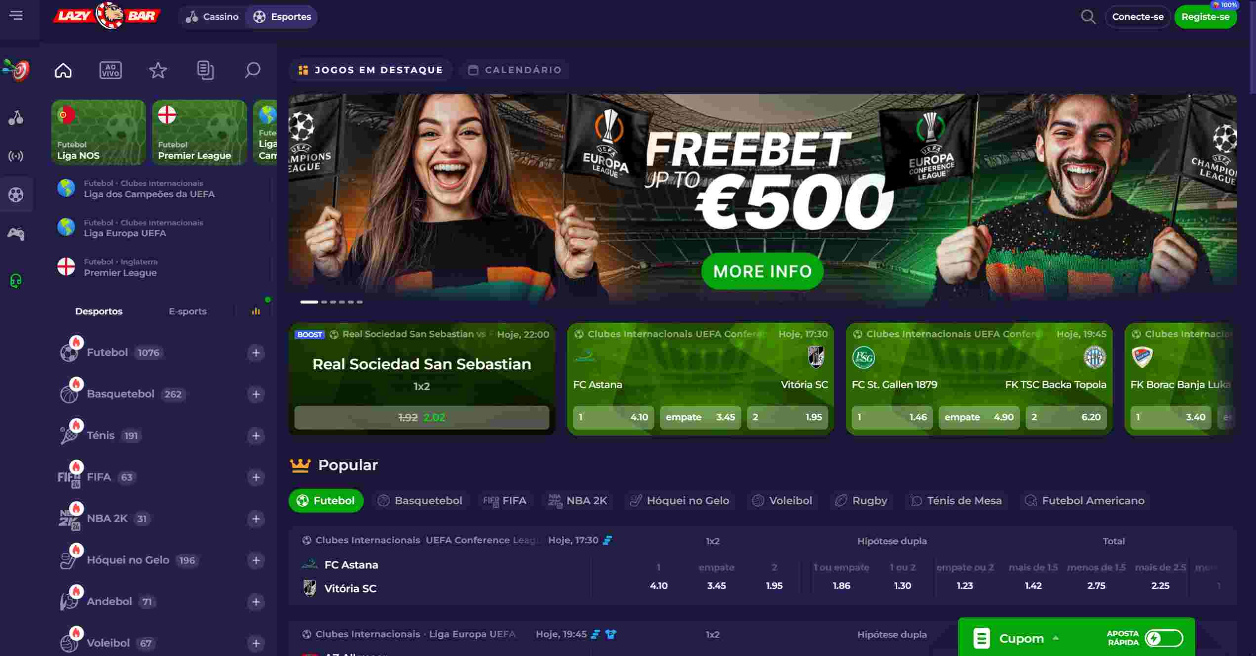 sport lazybar apostasdesportivas