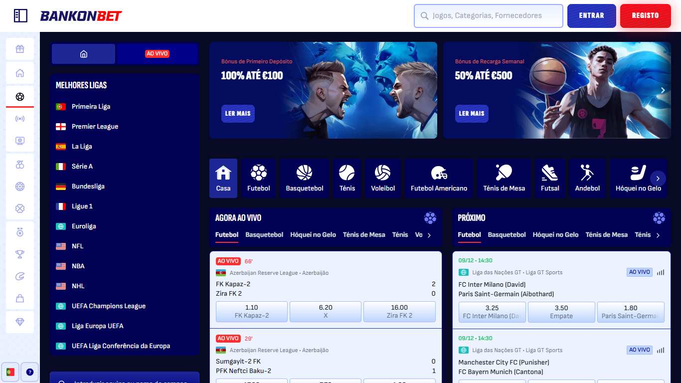 Bankonbet Sport Betting Portugal, apostasdesportivas