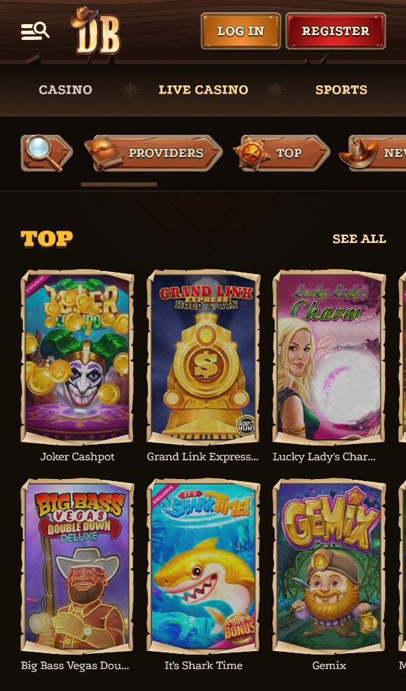 Casino online da Dazarbet