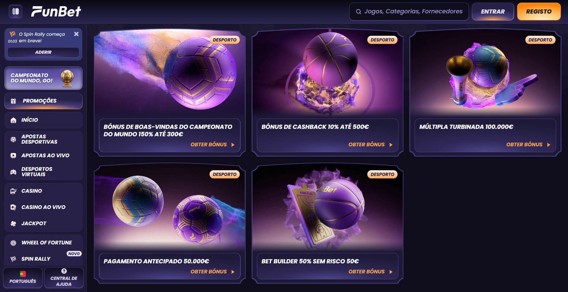 Funbet promoçoes