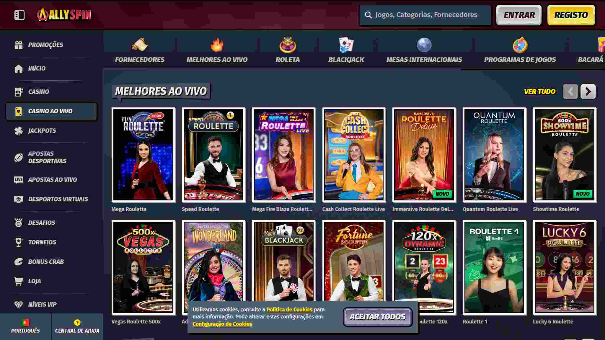 allyspin casino live apostasdesportivas