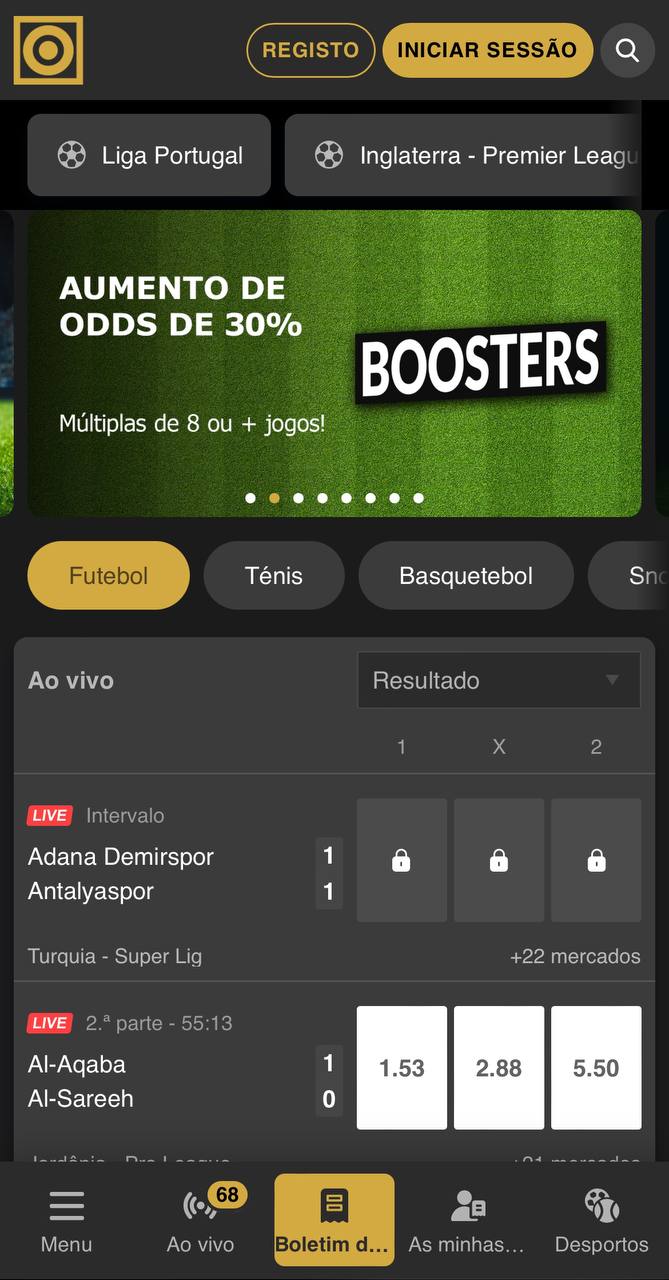 ESC Online Bookmakers Mobile