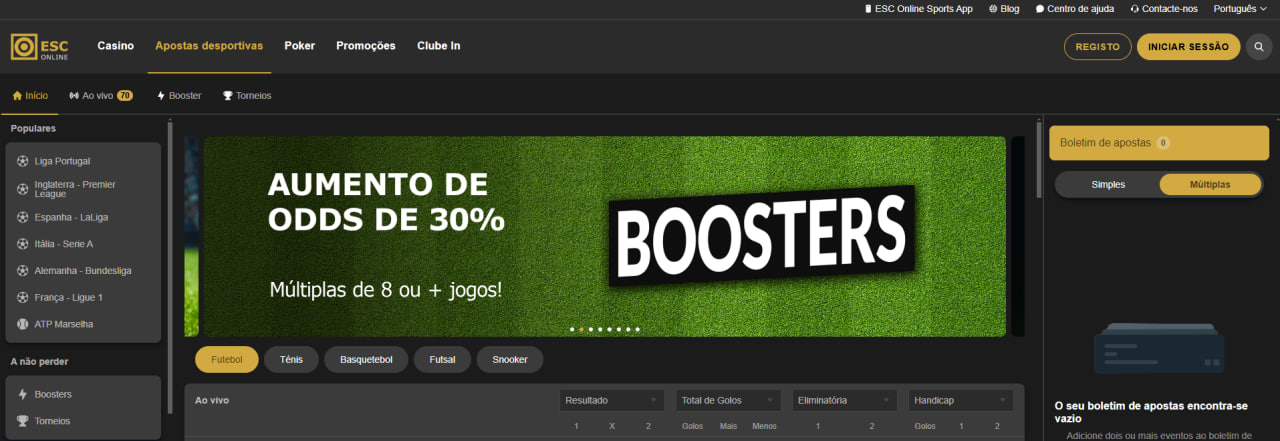 ESC Online Bookmakers