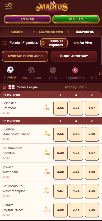 magius sports mobile