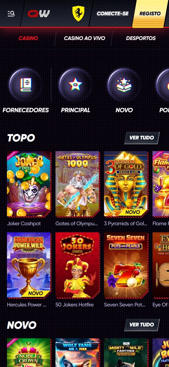 Quickwin Casino online em Portugal