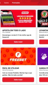 Bónus e promoções da Betclic