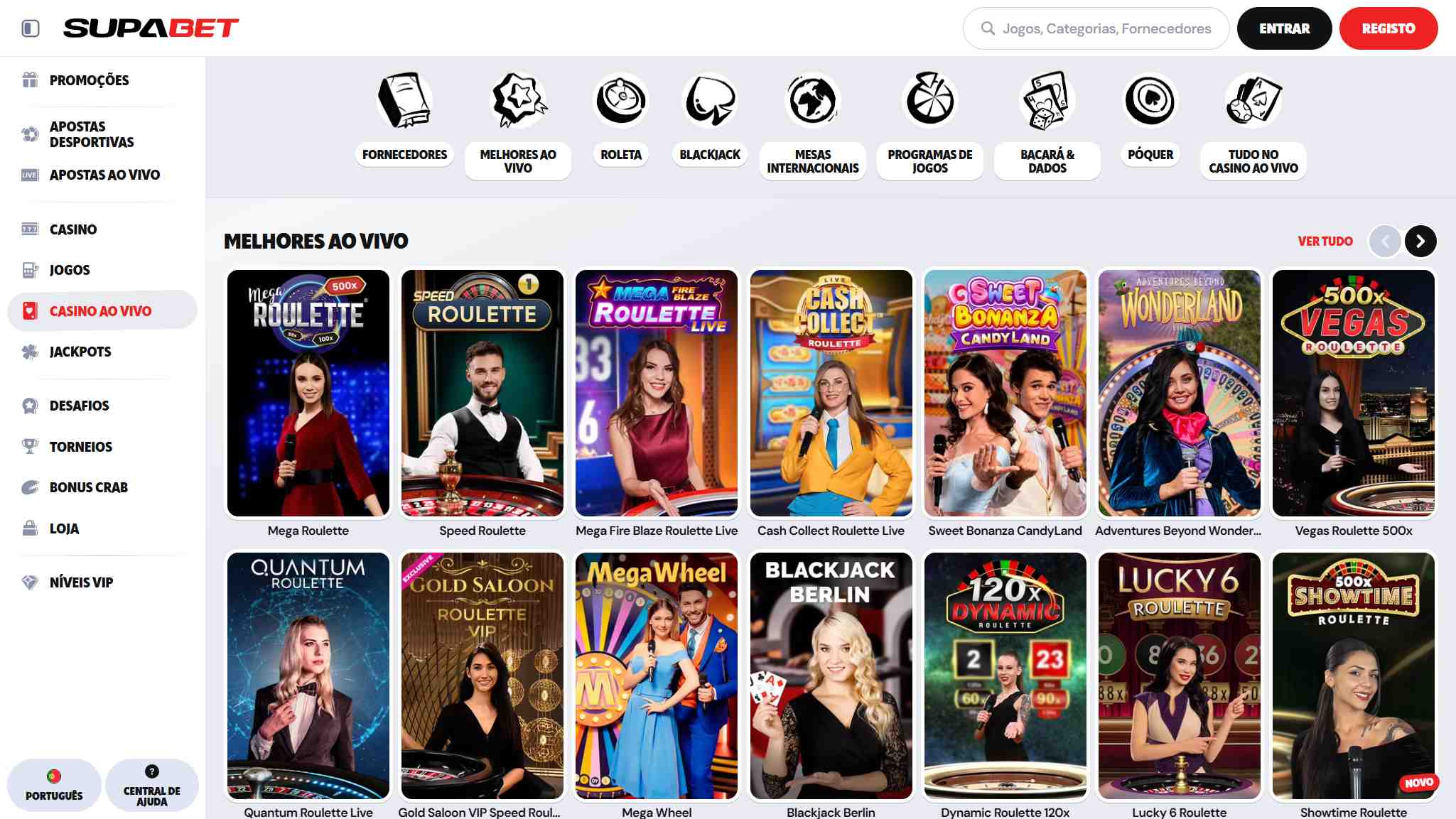 Supabet Casino ao Vivo Portugal, apostasdesportivas.tv