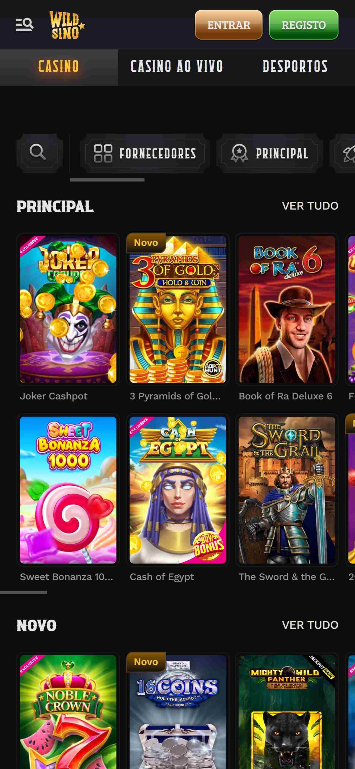 Wildsino Casino Jogos Portugal (mobile), apostasdesportivas.tv