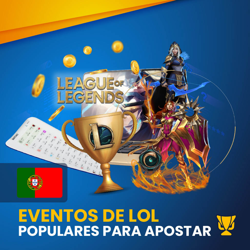 Eventos de LoL populares em Portugal