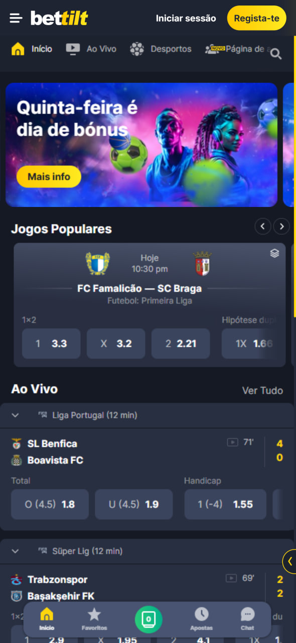 Bettilt Apostas desportivas