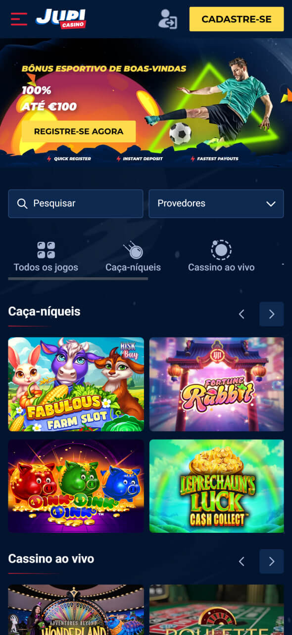 Jupi Página principal