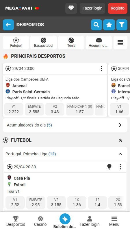 Esportes Megapari Portugal