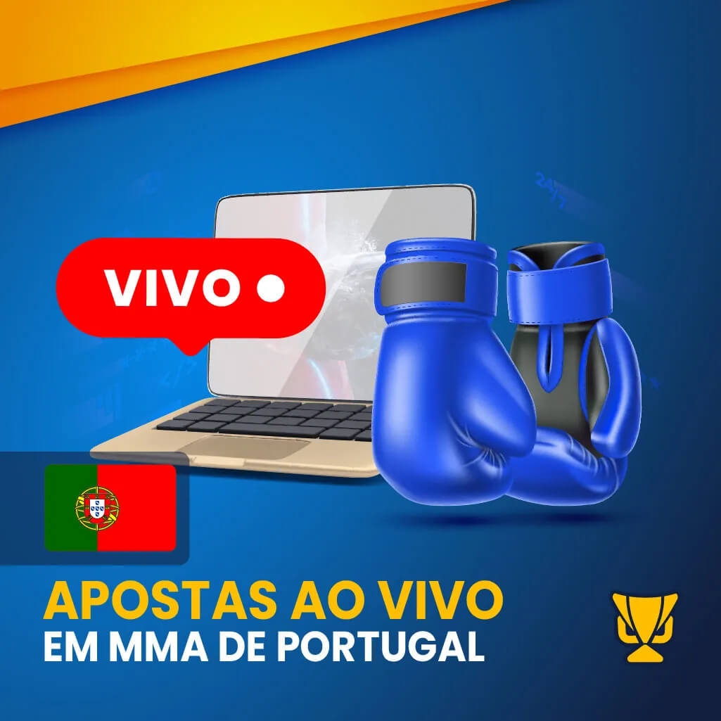Apostas ao vivo em MMA de Portugal (mobile)
