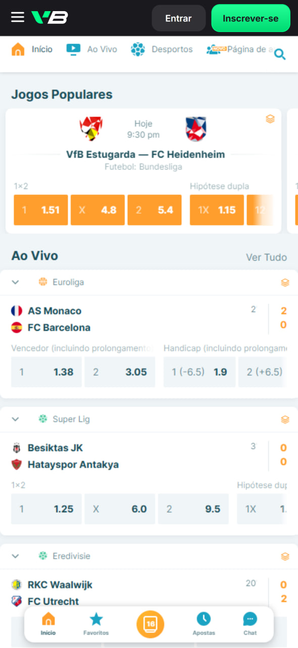 Vemapostar Apostas desportivas