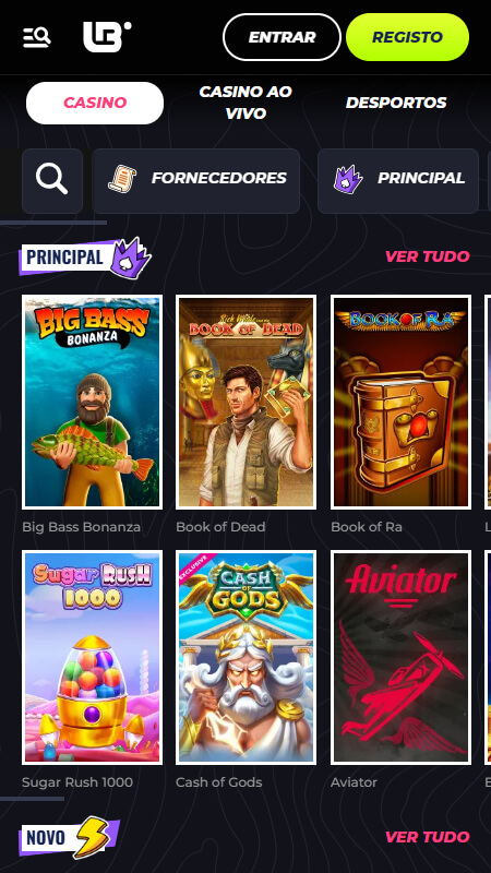 Lunubet Casino games