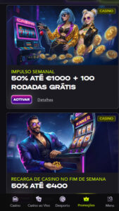 MadCasino Bonus e promocoes