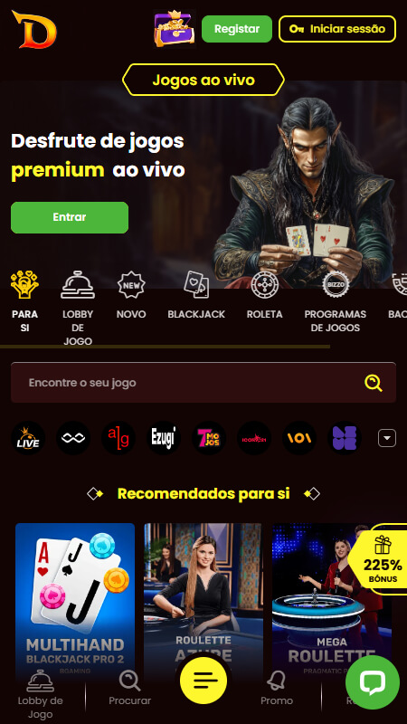 Dragonslots live casino