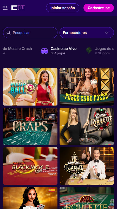 Casino ao Vivo CipherWins 