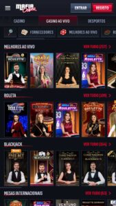 MafiaCasino jogos de mesa online