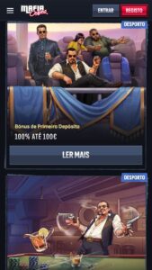 Bónus e promoções do MafiaCasino disponíveis para desportos