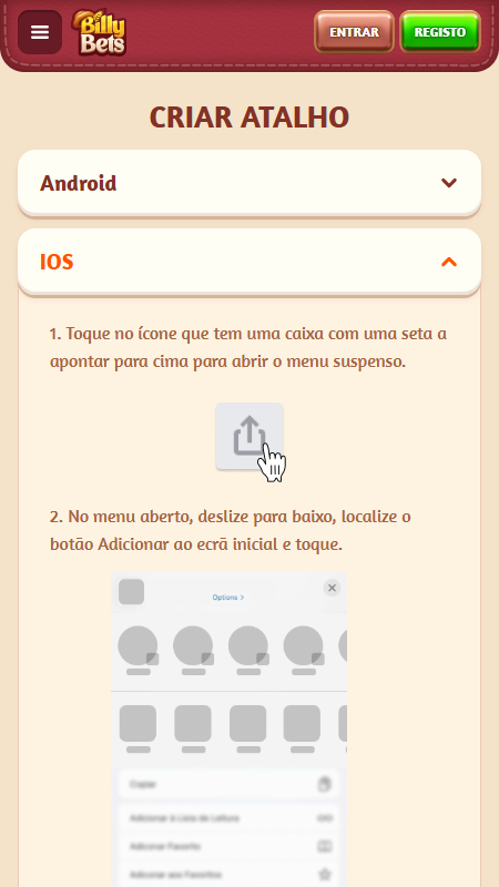 BillyBets aplicativo