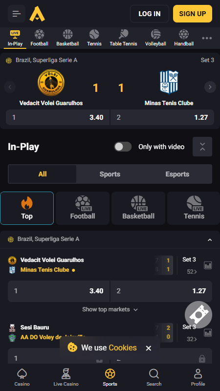 Amonbet sports live pt