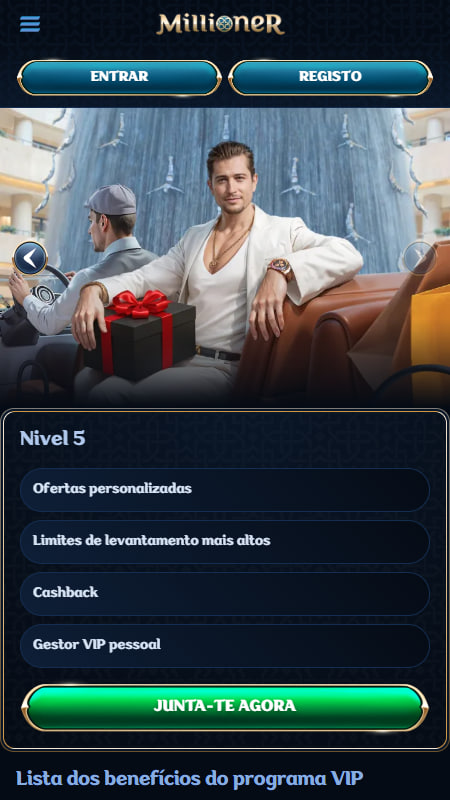 Millioner Casino Portugal VIP