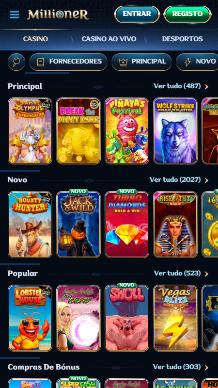 Millioner Secção do Casino