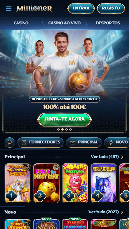 Millioner Casa de Apostas Página Principal