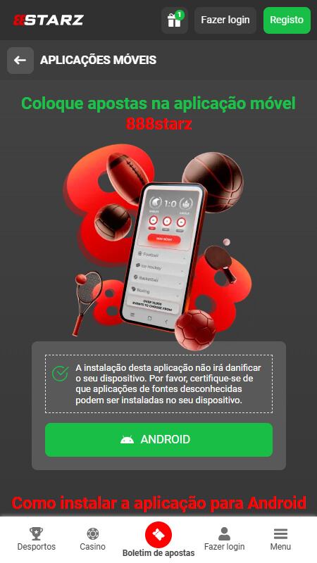 888STARZ mobile apps