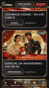 Casina Outras Ofertas & Promoções Existentes de casino