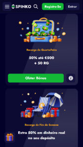 Spinko vip Bonus casino